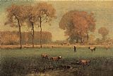 George Inness Summer Landscape painting